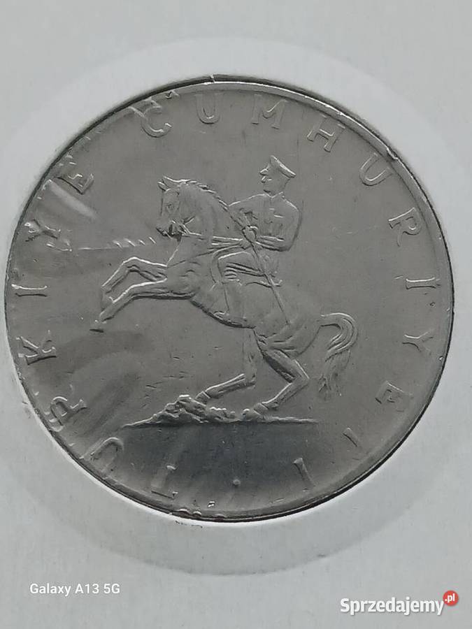 5 Lira Turcja 1976 r Konin