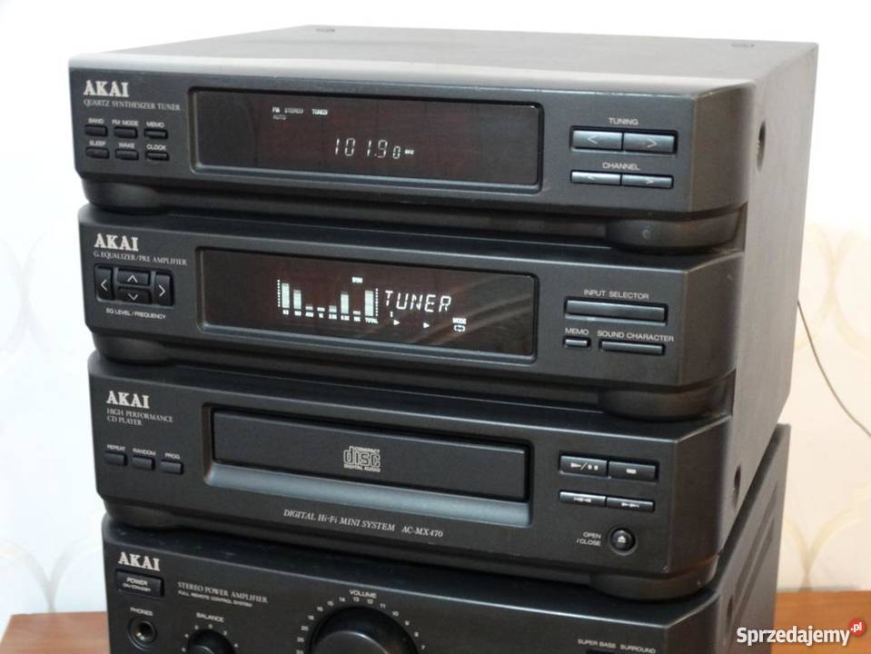 Wieża Akai ACMX470 mocna i sprawna WYSYŁKA sprzedam