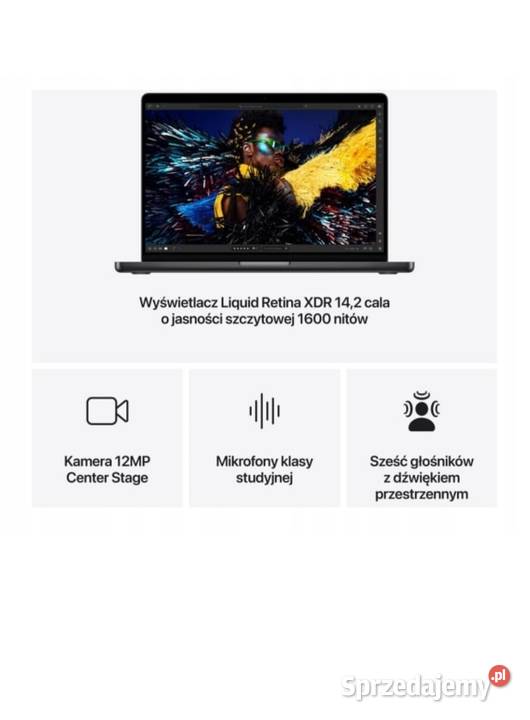 MacBook Pro 14 M4 Pro M4 48GB RAM 1TB SSD Warszawa