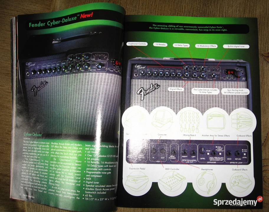 Fender Frontline 2002 katalog Kępice
