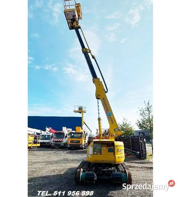 kosz 2 drogowy podnosnik montazowy kolejiowy na Rok produkcji 2005