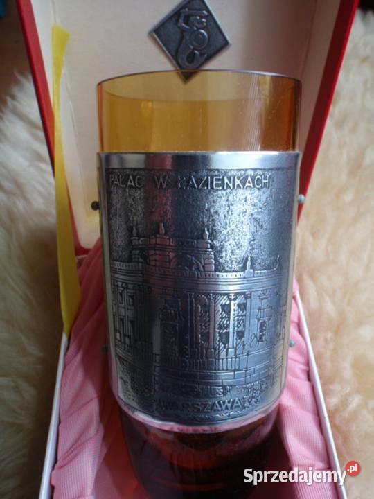 PRL jubil kolekcjwydanie szklanek spoldz Motgos Kraków