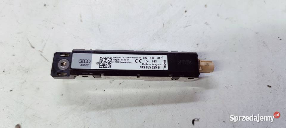 WZMACNIACZ ANTENOWY AUDI A6 C8 4K9035225B Sprzęt audio fabryczny Przystajń