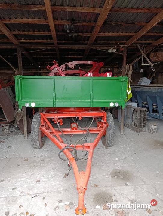 Przyczepa Autosan D47 wywrotka nieuszkodzony Ludwin