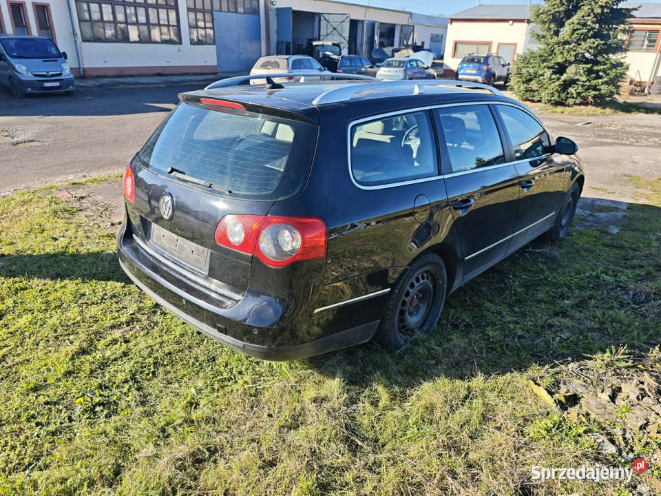 Volkswagen Passat Volkswagen Passat 20 TDI B6 czarny Rząśnik