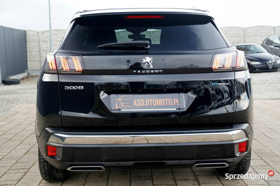 Peugeot 3008 GT ful led skóra masaze ACC kamery Samochody osobowe Otmuchów