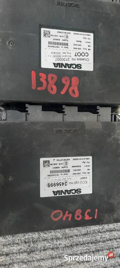 Koordynator ECU C007 SCANIA R euro 6 świętokrzyskie Staszów