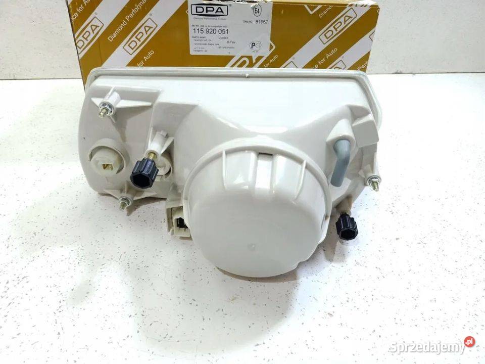 Skoda Favorit 19891994 REFLEKTOR LAMPA LEWA DPA świętokrzyskie Skarżysko-Kamienna