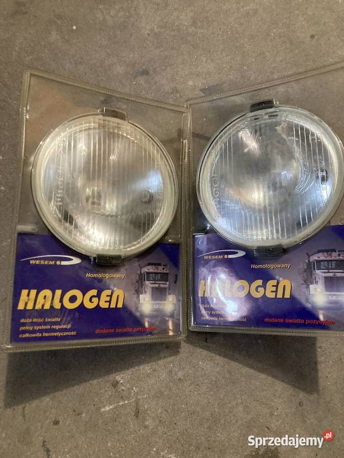 Reflektor haloggen Wesem h3 kpl2 Części samochodowe wielkopolskie Koło