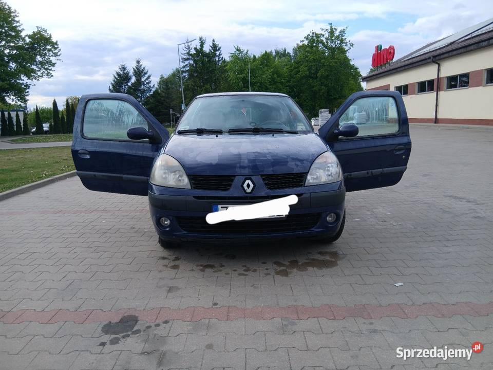 Sprzedam Renault Clio 2004 12 benzyna benzyna Złocieniec