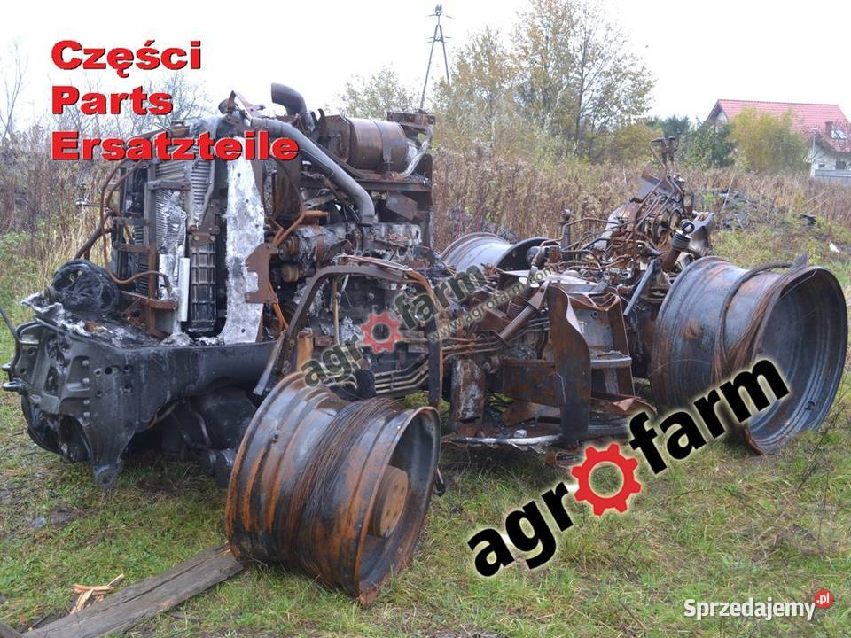 Claas Axion 870 części silnik skrzynia biegów Byków