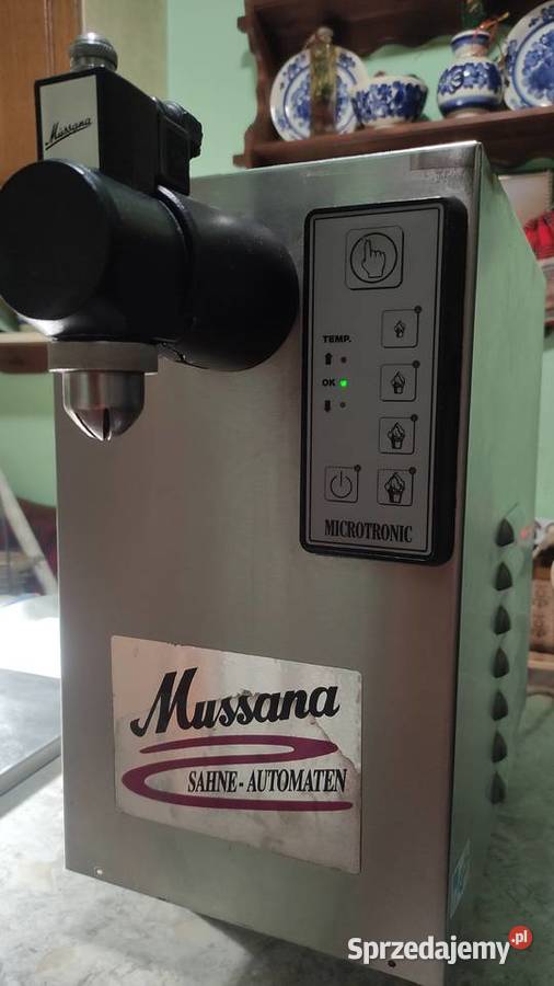 Mussana Pony maszyna do bitej śmietany Automat Gastronomia małopolskie Kęty