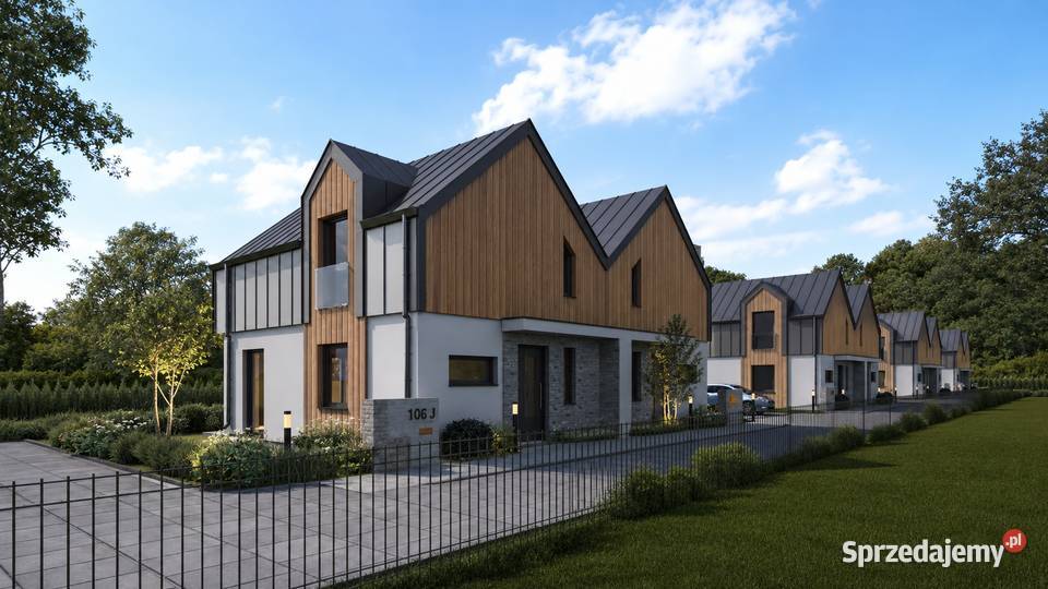 Projekt deweloperski z PnB 10 domów bliźniaczych Łódź