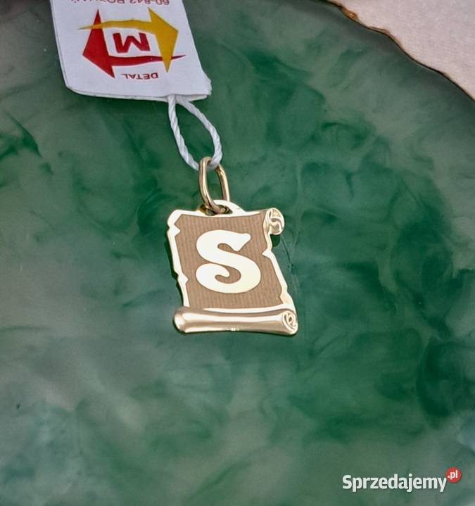 20 Wisiorek Złoty pr585 Literka S Z1200 sprzedam