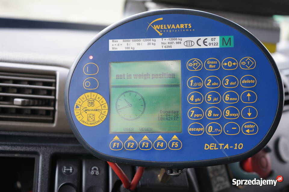 Zabudowa śmieciarki MOL VDK PUSHER 2000 CZĘŚCI Wola Murowana