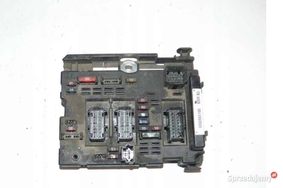 MODUŁ BSM 9650664180 CITROEN PEUGEOT 307 NUMER małopolskie
