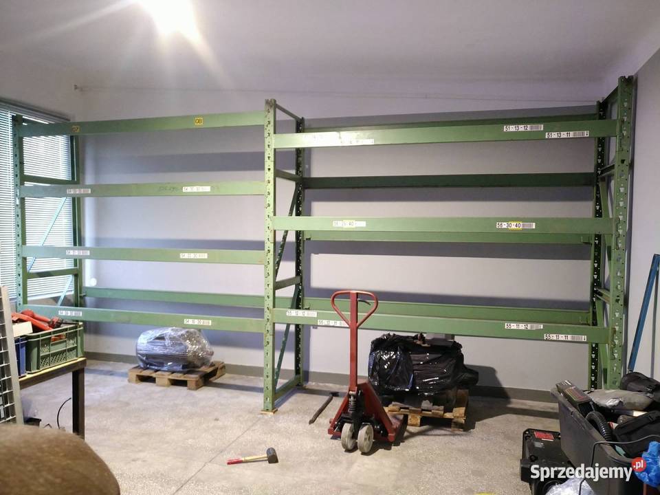 Niemiecki metalowy regał paletowy GEMAC wys 270 Pozostałe Skierniewice sprzedam