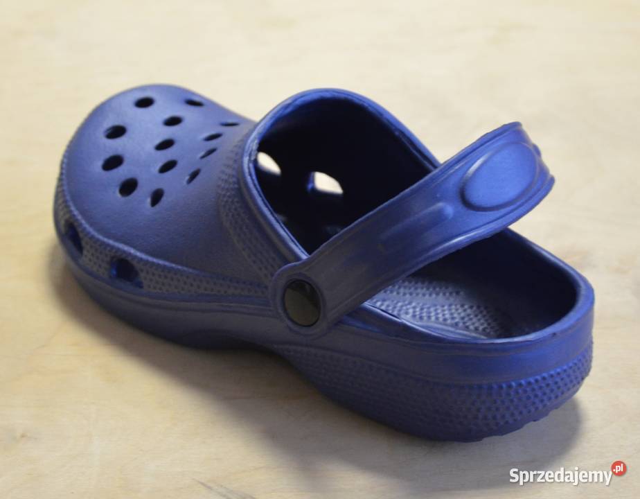 Granatowe damskie chodaki rozmiar 37 Moda i Styl Żyrardów sprzedam