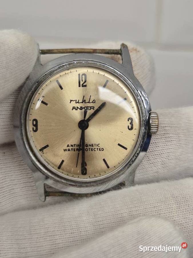 Zegarek Ruhla DDR śląskie Chorzów