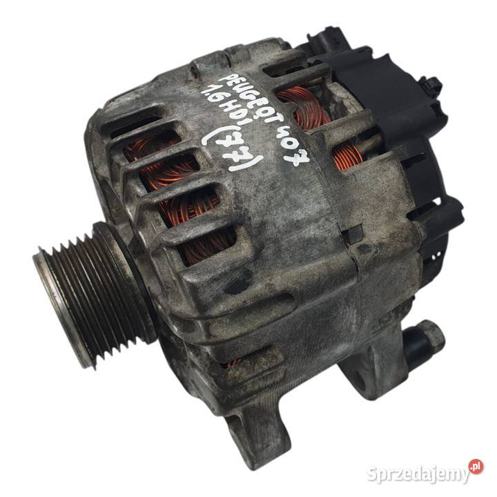 ALTERNATOR Peugeot 407 16 HDI oryginał VALEO Chełm