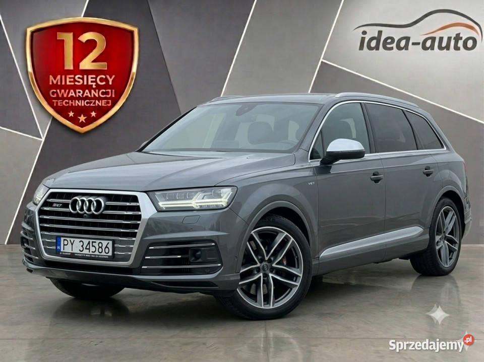 Audi SQ7 Polski Salon7OsobowyBezwypadkowyRoczna Suchy Las