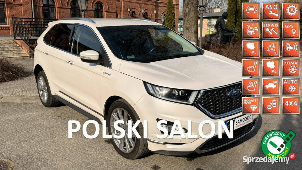 Ford EDGE Salon Polska 1 Właściciel Gwarancja 210KM Sade Budy sprzedam