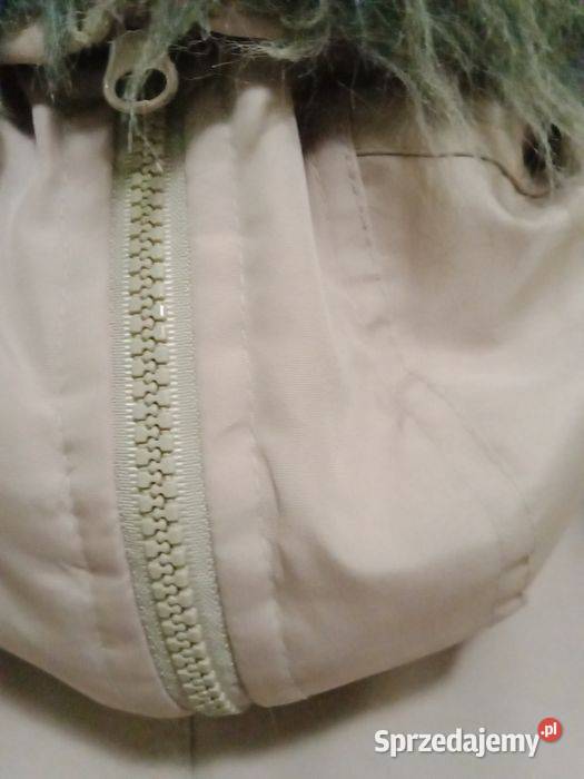 Kurtka ocieplana marki Ganeder brązowy/beżowy Łódź