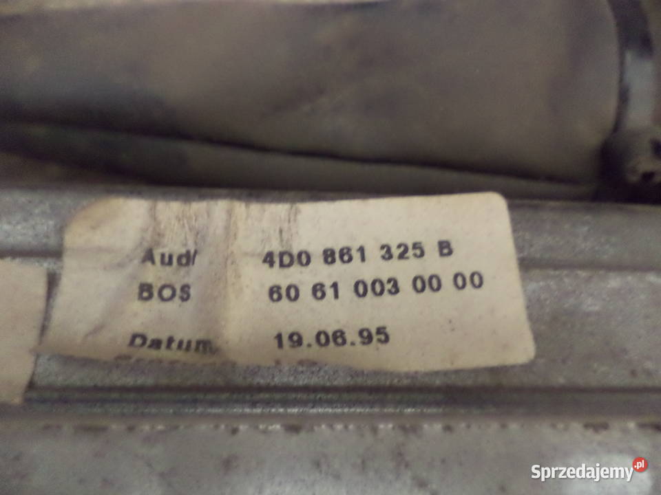 AUDI A8 D2 1996 ROLETA SZYBY TYL 4D0861325B Wyposażenie wnętrza Turek