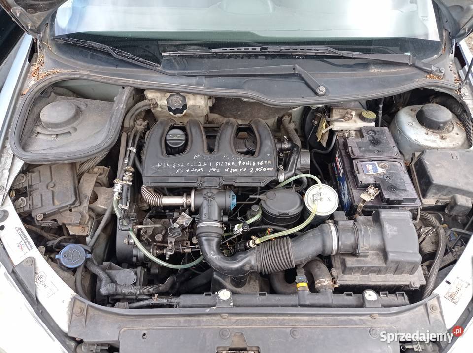 Peugeot 206 19 D 51 kW 2002 r dawca części Szklarka Myślniewska sprzedam