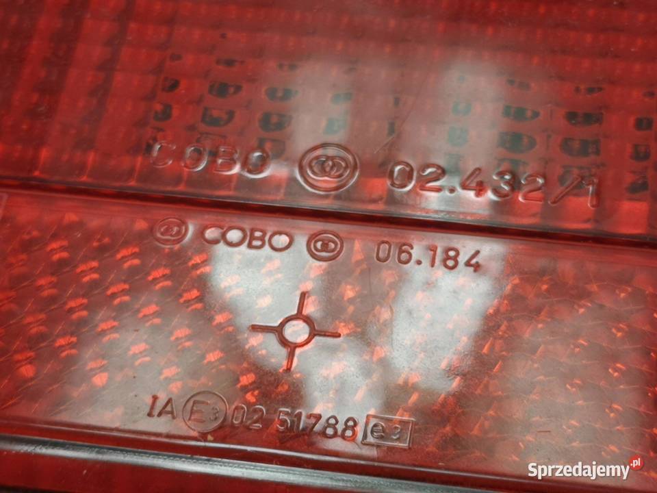 LAMPA LEWA TYLNA CIĄGNIK NACZEPA NOWA COBO