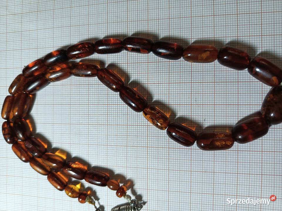 Naszyjnik Bursztyn Vintage Białystok