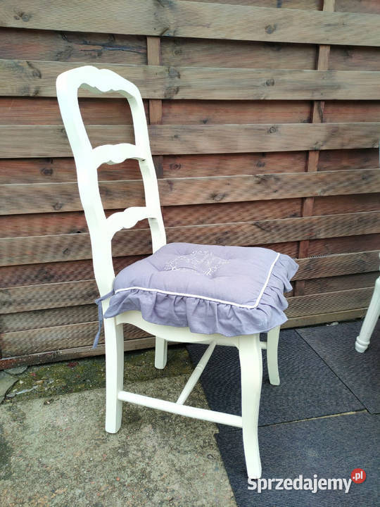 Krzesło drewniane Rimini White Livin Hill z