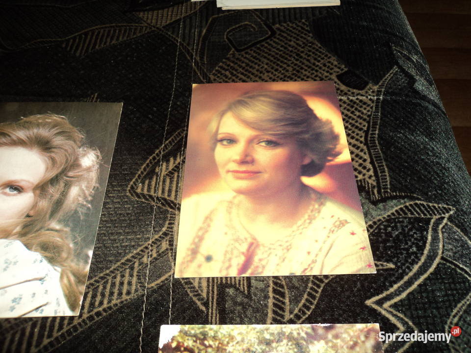6 pocztówek widokówek celebrytów polskich 4 małopolskie Nowy Sącz sprzedam