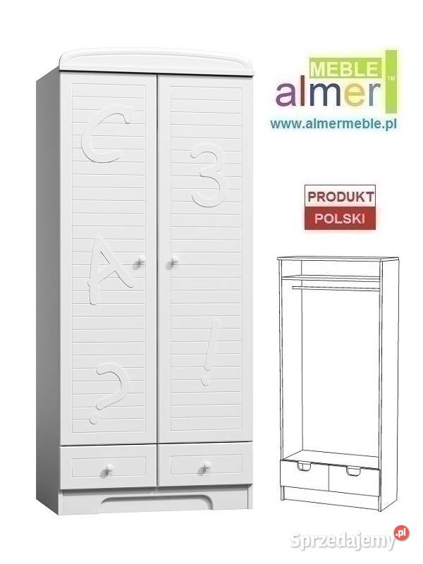 SCHOOL N9 szafa dziecięca 80x53 w192 Oleśnica