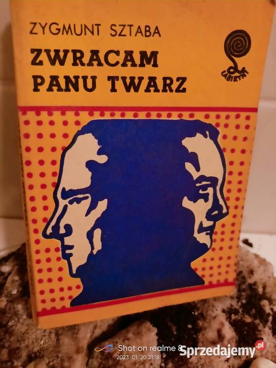 Sztaba książki Zwracam panu twarz kryminał Warszawa