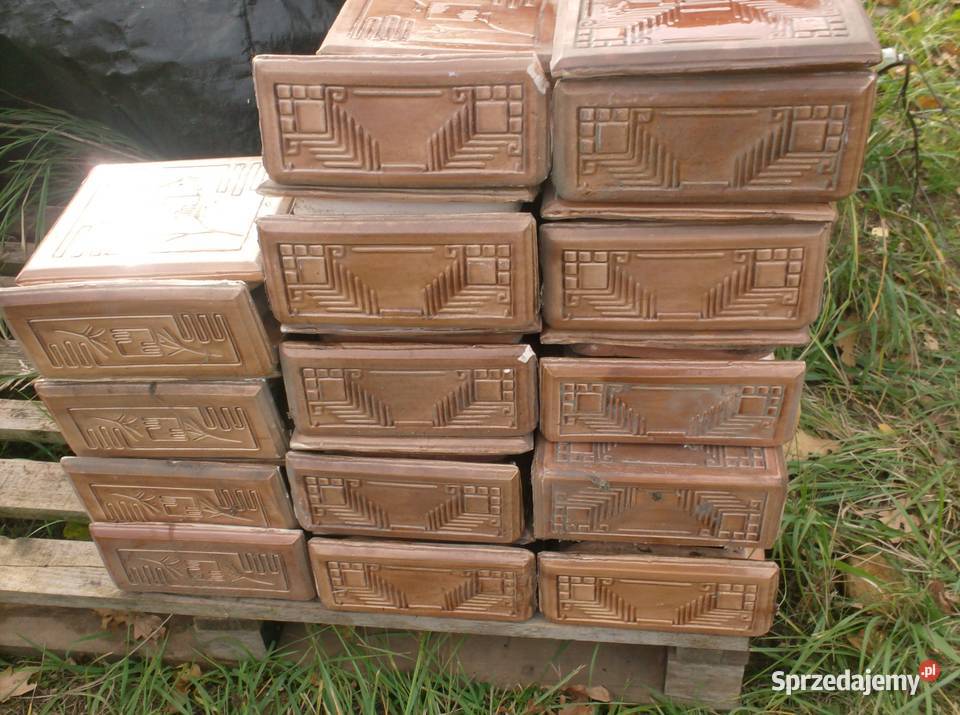 Kafle piecowe przedwojenne nowe solidne Tomaszów Mazowiecki