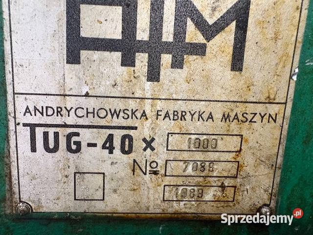 Tokarka Uniwersalna TUG40 Nowogrodziec sprzedam