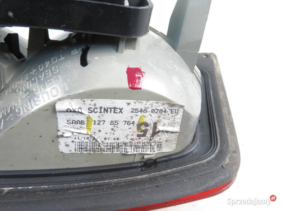 LAMPA PRAWA TYLNA KLAPA SAAB 93 II 12785764