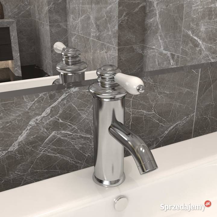 vidaXL Bateria umywalkowa srebrna 130x180 Warszawa