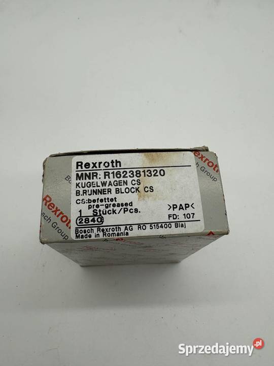 Rexroth R162381320 Wózek liniowy mazowieckie Warszawa