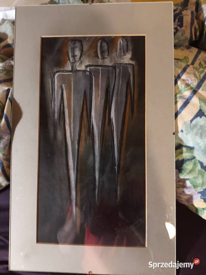 Trzy białe postacie w mroku śląskie Bielsko-Biała sprzedam