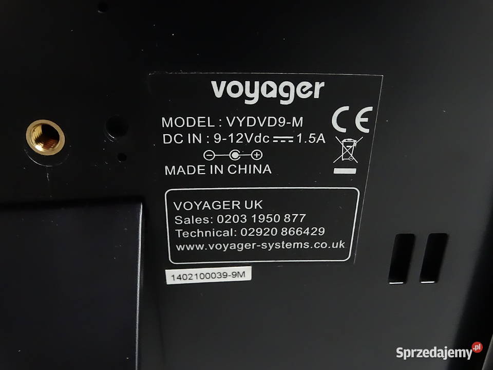 Przenośny odtwarzacz DVD samochodowy Voyager Audio Biłgoraj