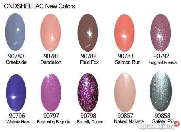 Zestaw lakierów hybrydowych firmy Shellac Nowa Szczecin