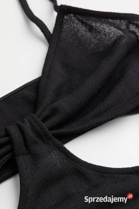czarna sukienka Wycięcia Hm xs 34 Toruń