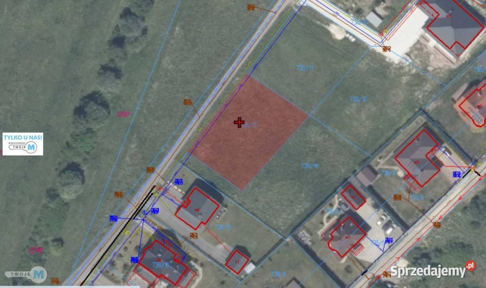 Grunt 933m2 Miedziana Góra Sprzedaż świętokrzyskie