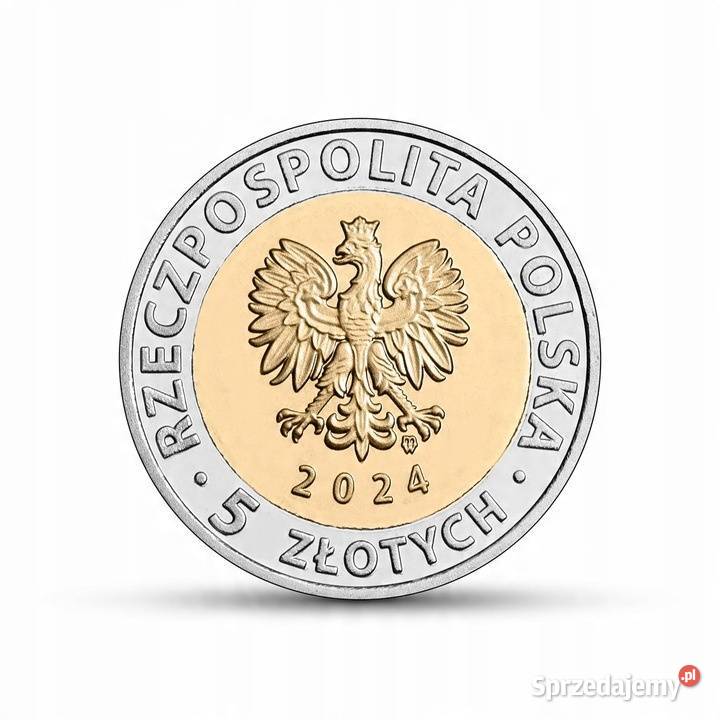 ORYGINALNY WOREK MENNICZY 100x 5 ZŁOTYCH 2024 Warszawa