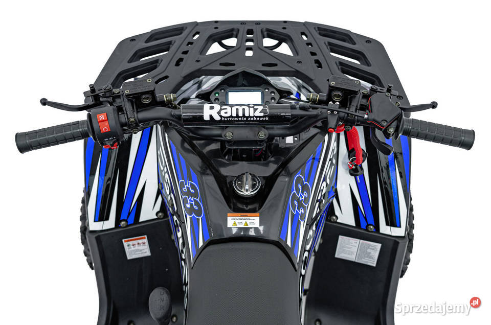 Quad Spalinowy Discoverer 125cc niebieski Marki