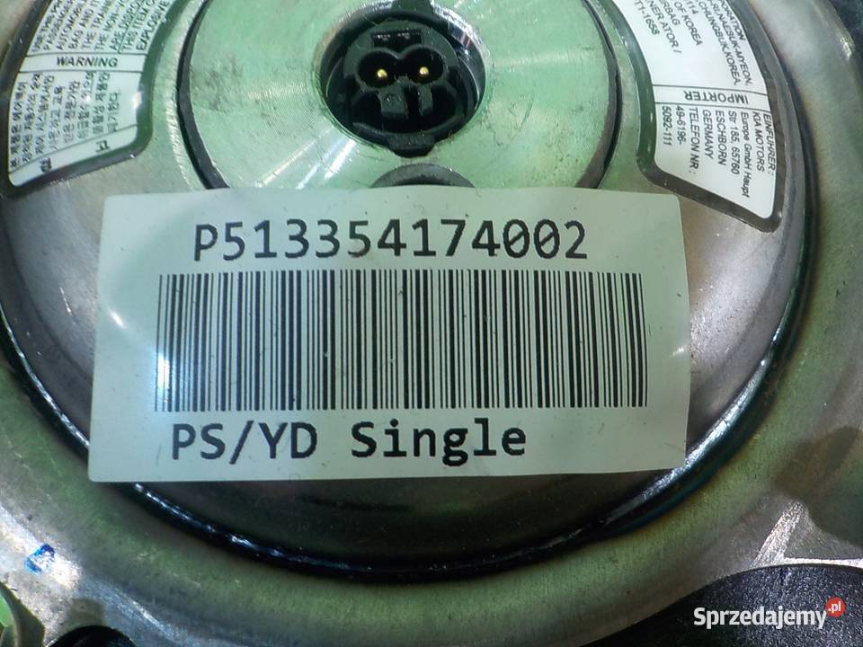 KIA SOUL II 16 CRDI 15r 5D AIRBAG poduszka mazowieckie Suków