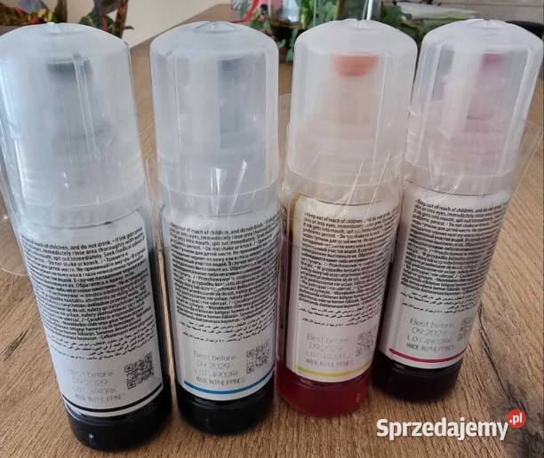 Nowy Tusz 103 do EPSON komplet 4 oryginał Drukarki i skanery podlaskie Białystok