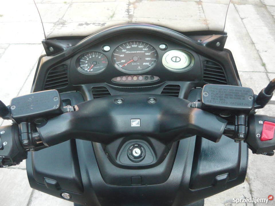 Motocykl turystyczny skuter czarny ABS 6003 50